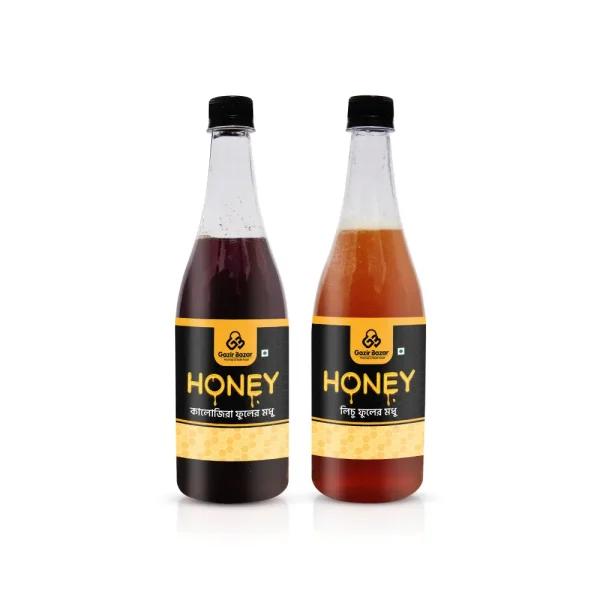 কালোজিরা ও লিচু ফুলের মধুর কম্বো | Black Seed & Lychee Honey